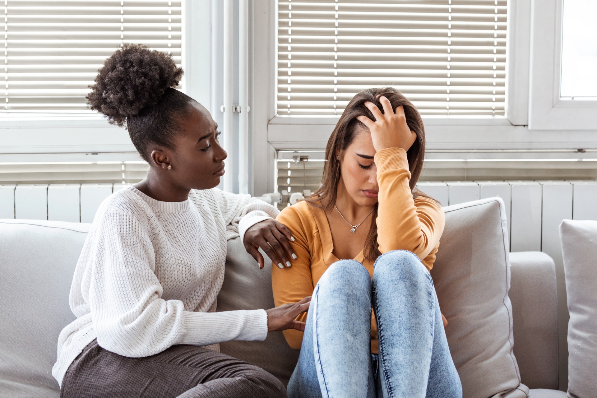 Visual representation of emotional trauma